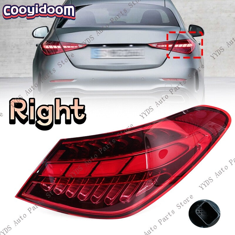 Right for Mercedes-Benz W206 C-Class 2022-2024 Outer Taillight Turn Signal Light