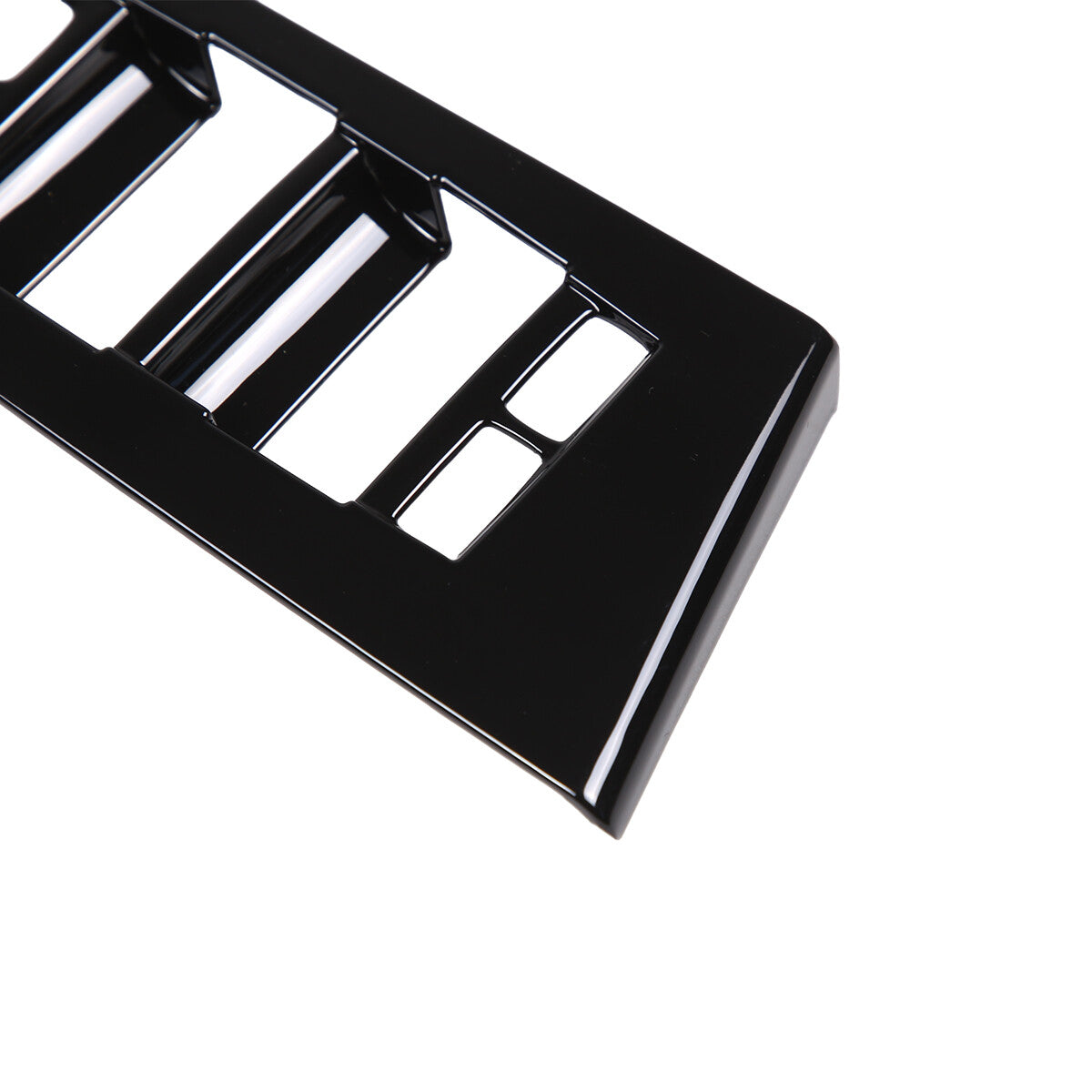 Gloss black window lift switch button trim for 5 E60 E61 2004-2006 n