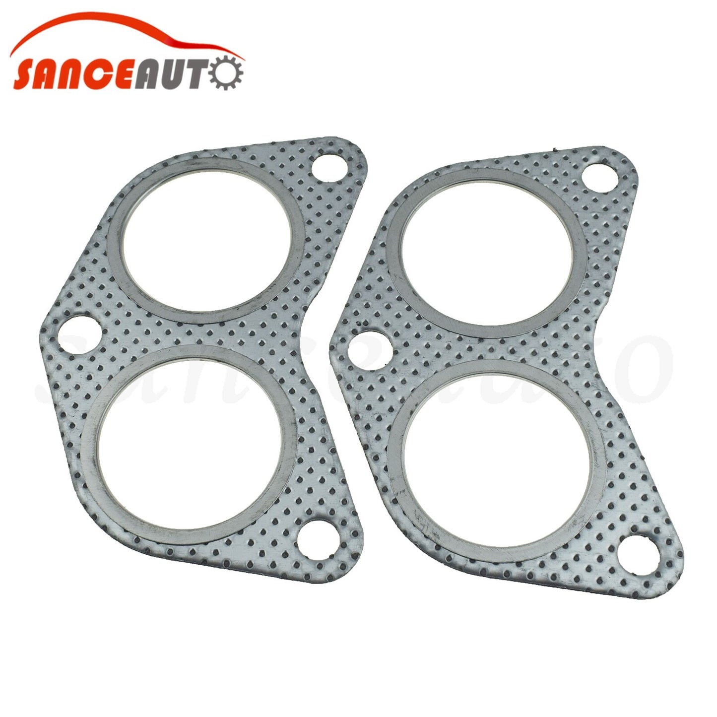 Front manifold exhaust gasket 2-piece set, 44022AA020, for Subaru Forester 98-19 (non-turbo). n
