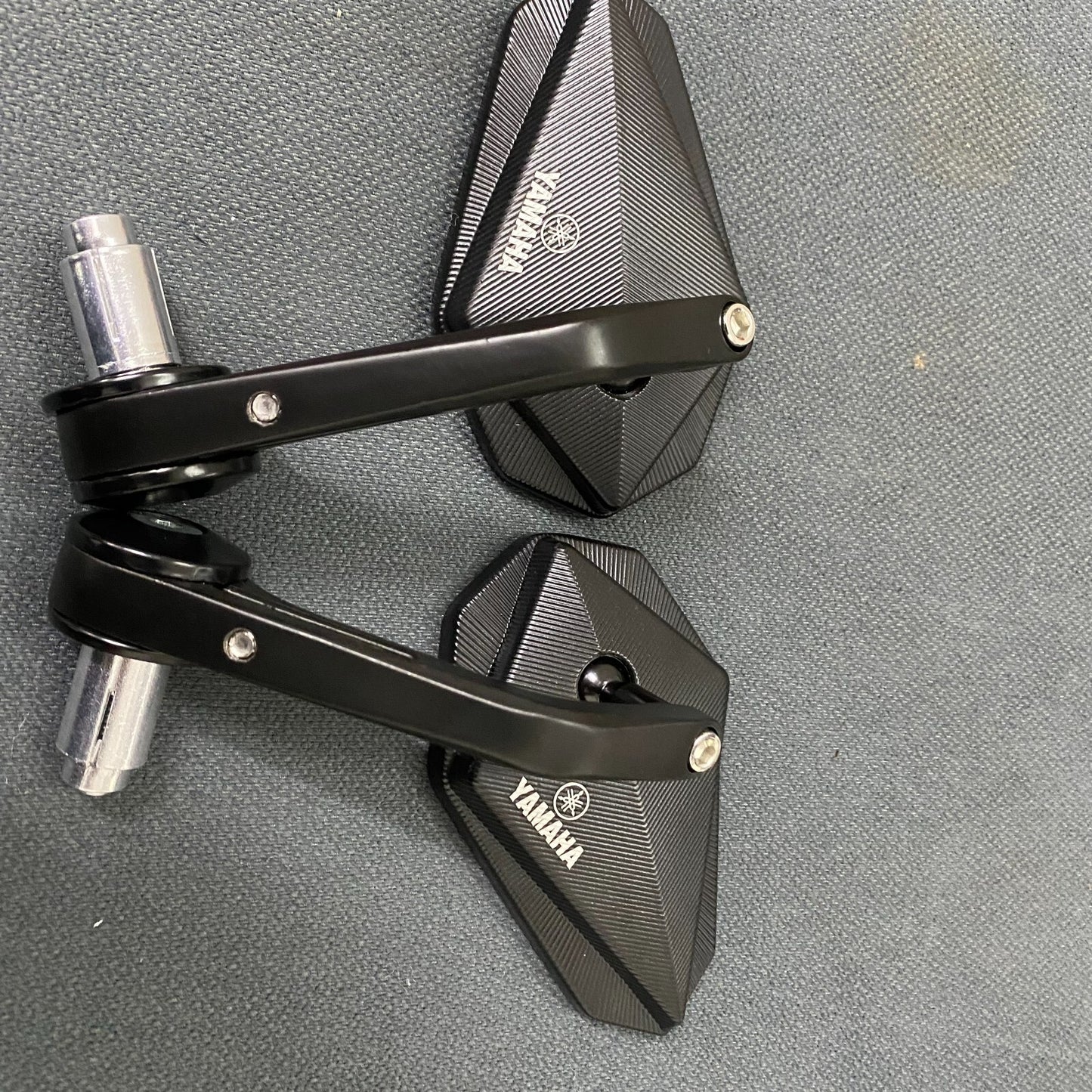 Motorcycle 7/8 Handle Bar End Mirrors for Yamaha FZ6R FZ1 FZ07 FZ8 FZ09 FZ10 2x