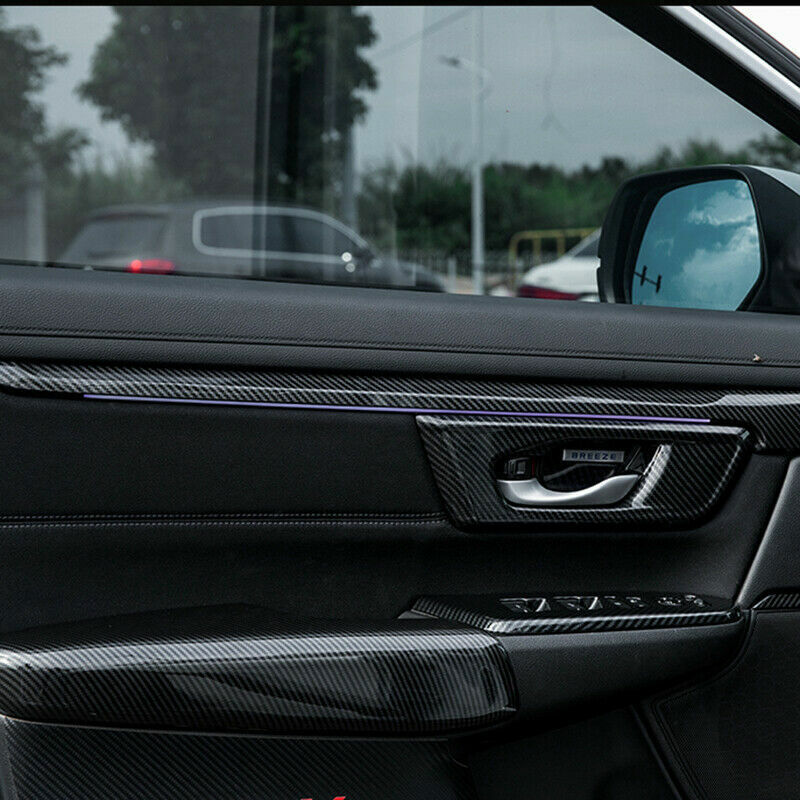 for Hyundai for Elantra 2021-2023 Black ABS OXHorn Rear View Side Door Mirror Cover v