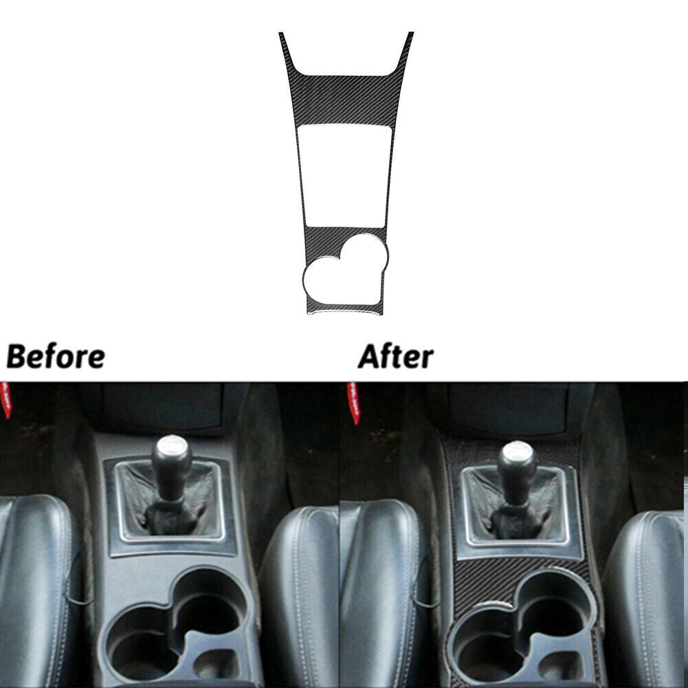 3Pcs Carbon Fiber Driver Window Switch Panel Cover Trim For 6 F12 F13 v