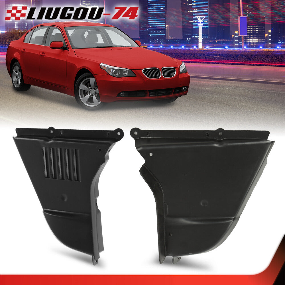 The new engine splash guard set is suitable for 2004-2007 530i 2PC or so- v