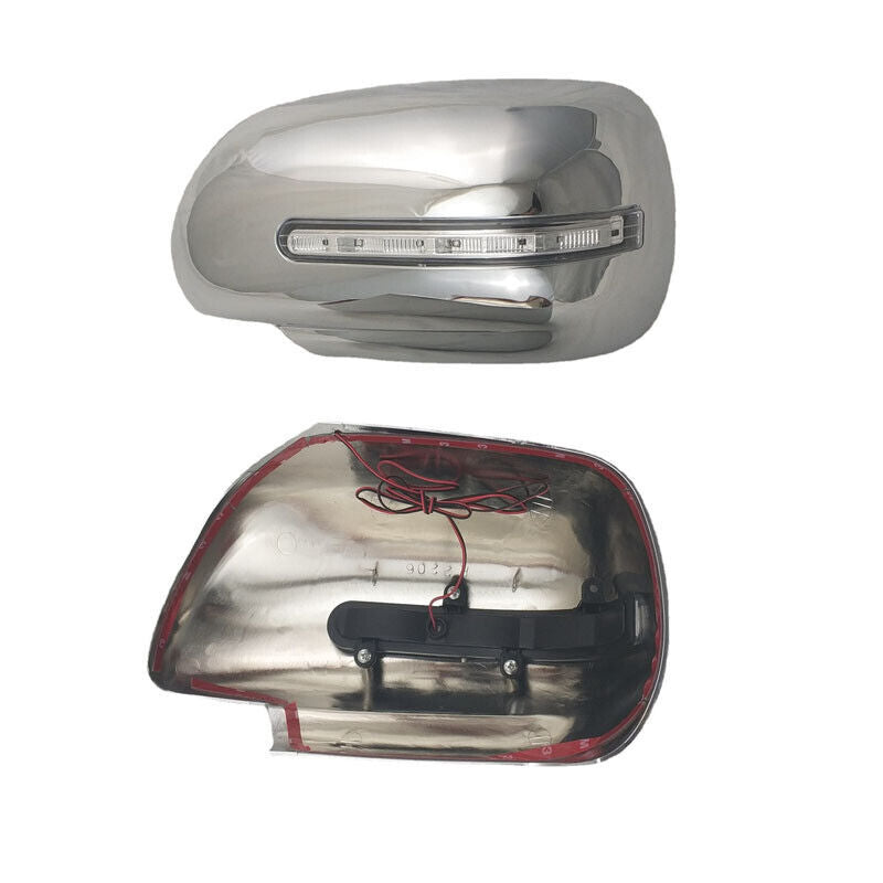 LED Side Light Mirror Covers Trims For 2008 2009 2010-15 for Suzuki Grand Vitara SUV