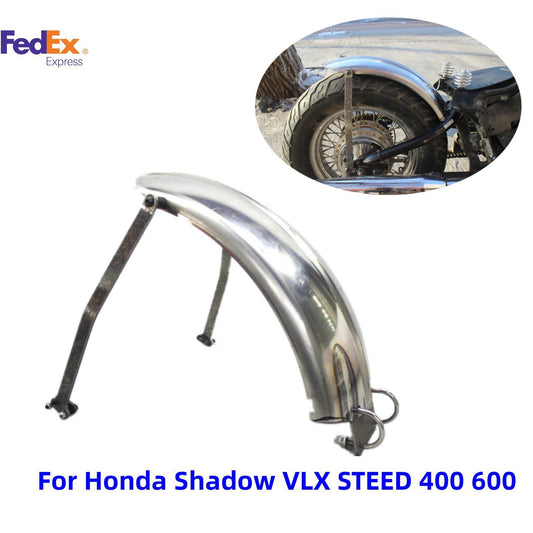 Modified 18cm 1.6MM Steel Plate Rear Fender for Honda Shadow 400 600 VLX 400 600 Q