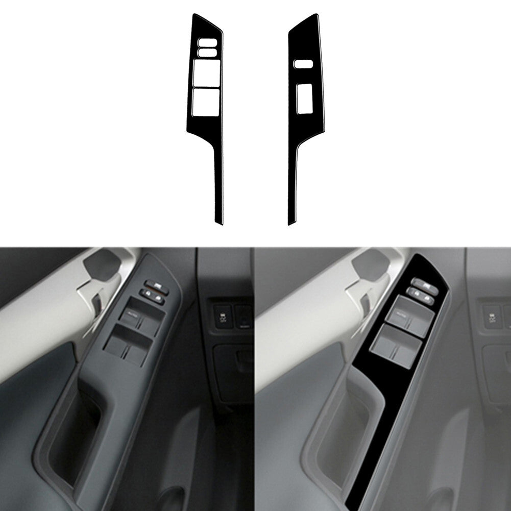 Window Lift Button Panel Trim TypeA Carbon Fiber For FJ Curiser 2007-2021 v