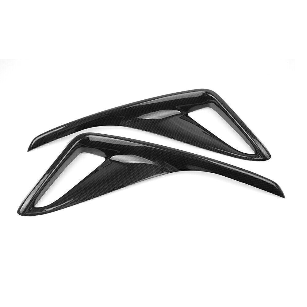 Rear Fog Lamp Frame Decorative Cover Trim Black Fit for Toyota C-HR 2016-2018 2017