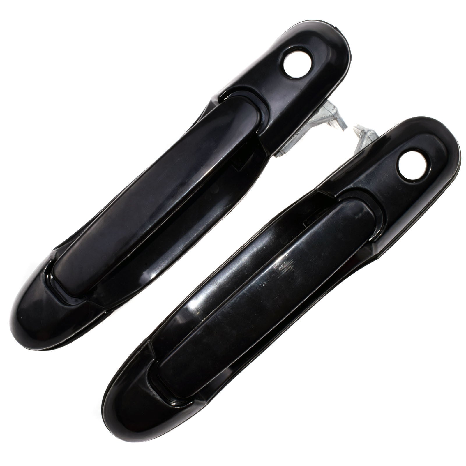 For 1998-03 for Toyota for Sienna 2Pcs Black Exterior Outer Door Handle Front Left Right