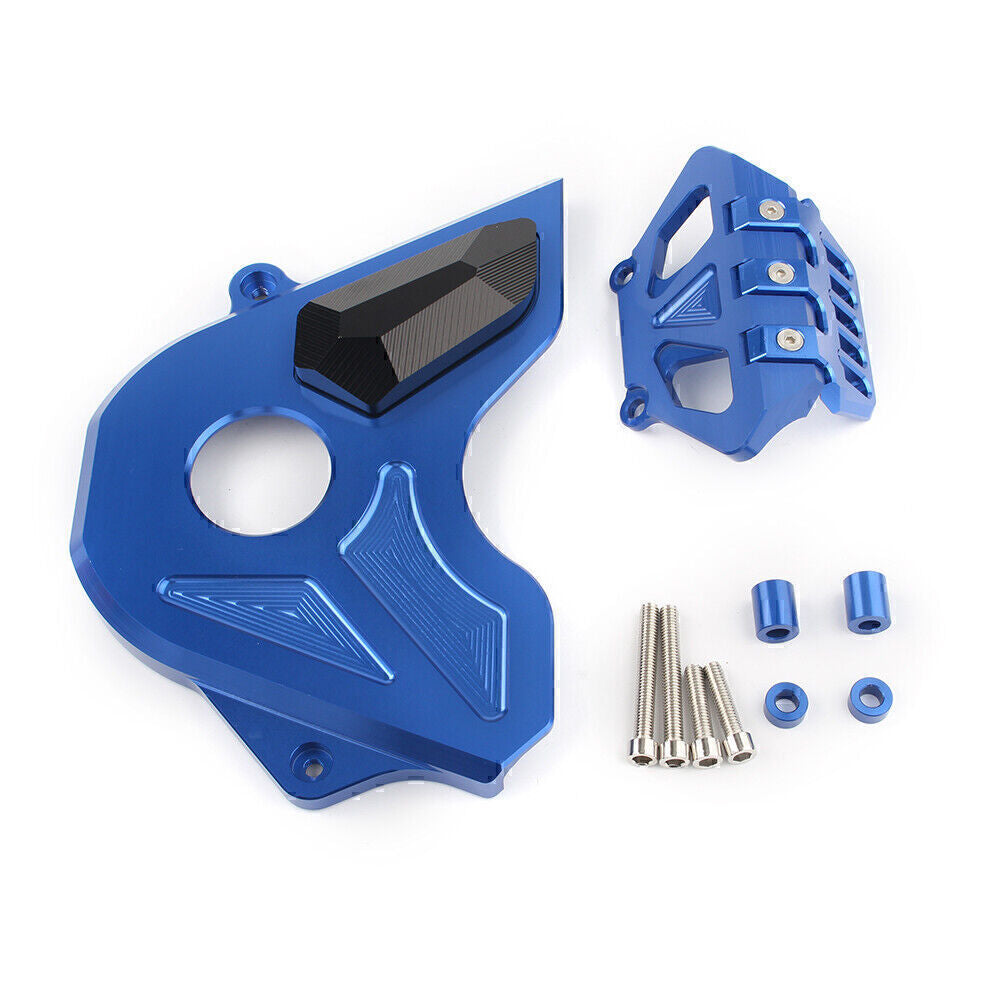CNC Ritzel Kettenabdeckung Schutzfolie f¨¹r for Honda CB650F 2014-2019 Blau