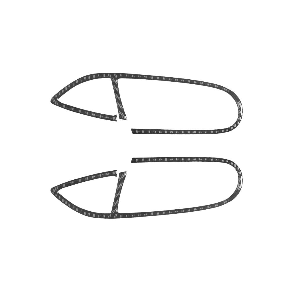 Suitable for Lexus ES300h 250 350 300 2019-2023 black front bumper lip pan side guard- v