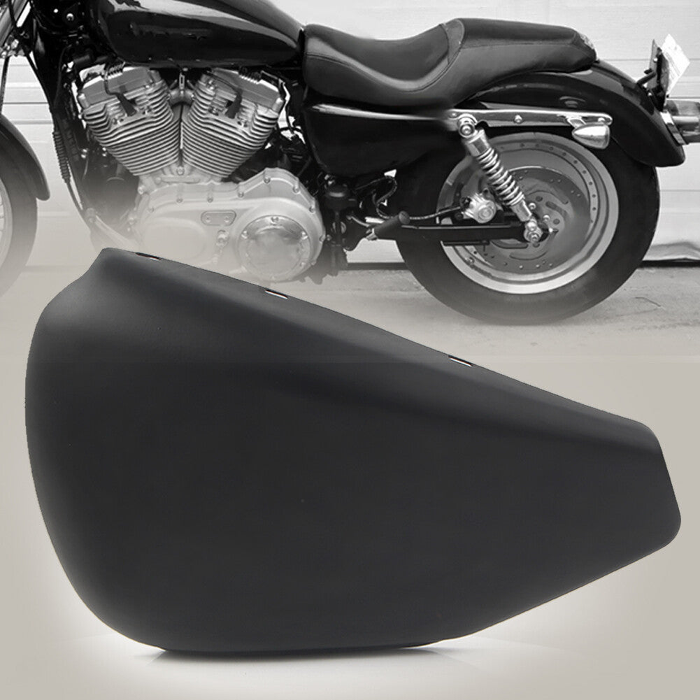 Battery Left Side Cover Guard For Sportster XL883 1200 48 72 2004-13 Matt black
