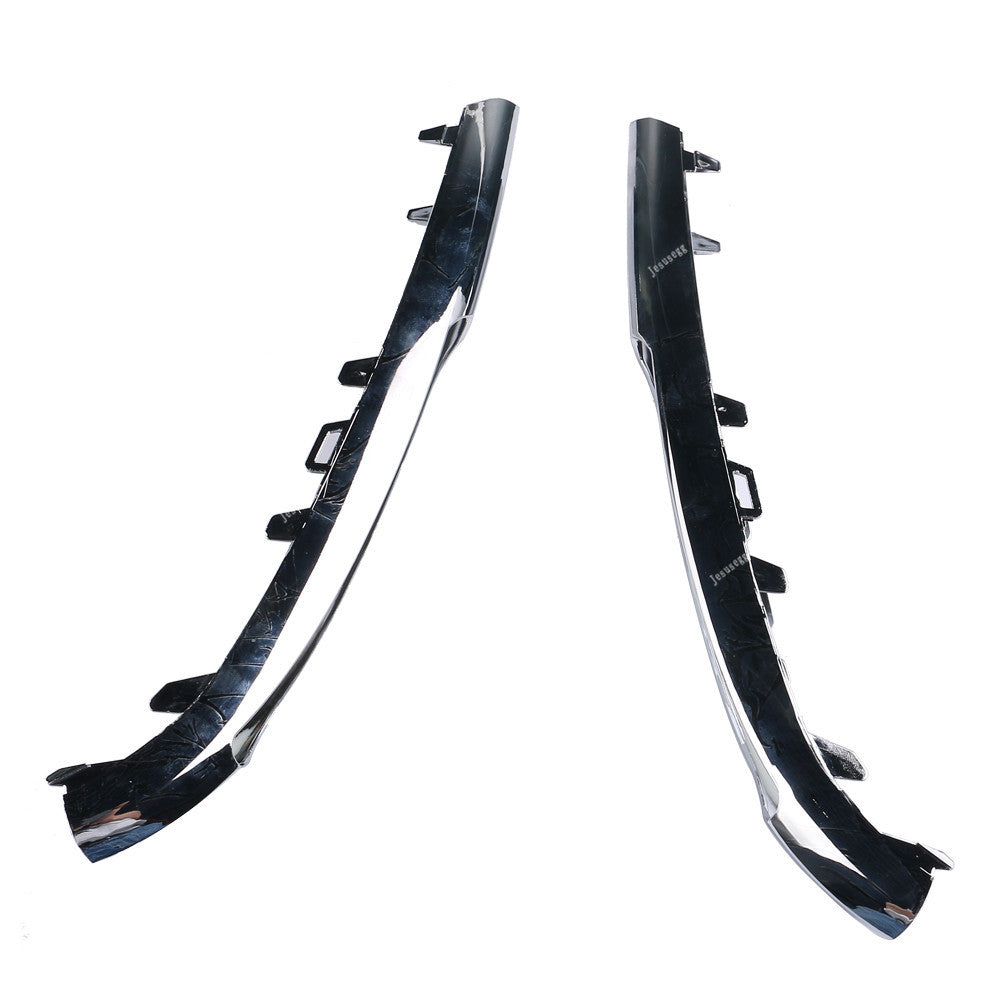 2Pcs Chrome Daytime Light Trim Bezel for Mercedes for Benz E-Class W212 2009-2012