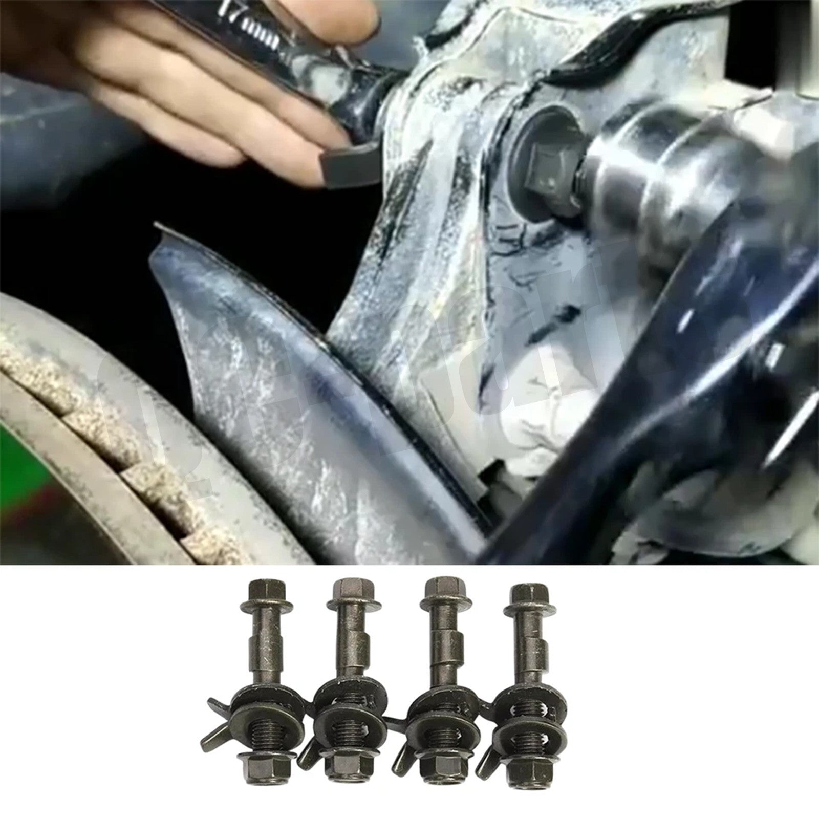 4X 14mm Auto Car Four Wheel Alignment Adjustable Camber Bolts Steel