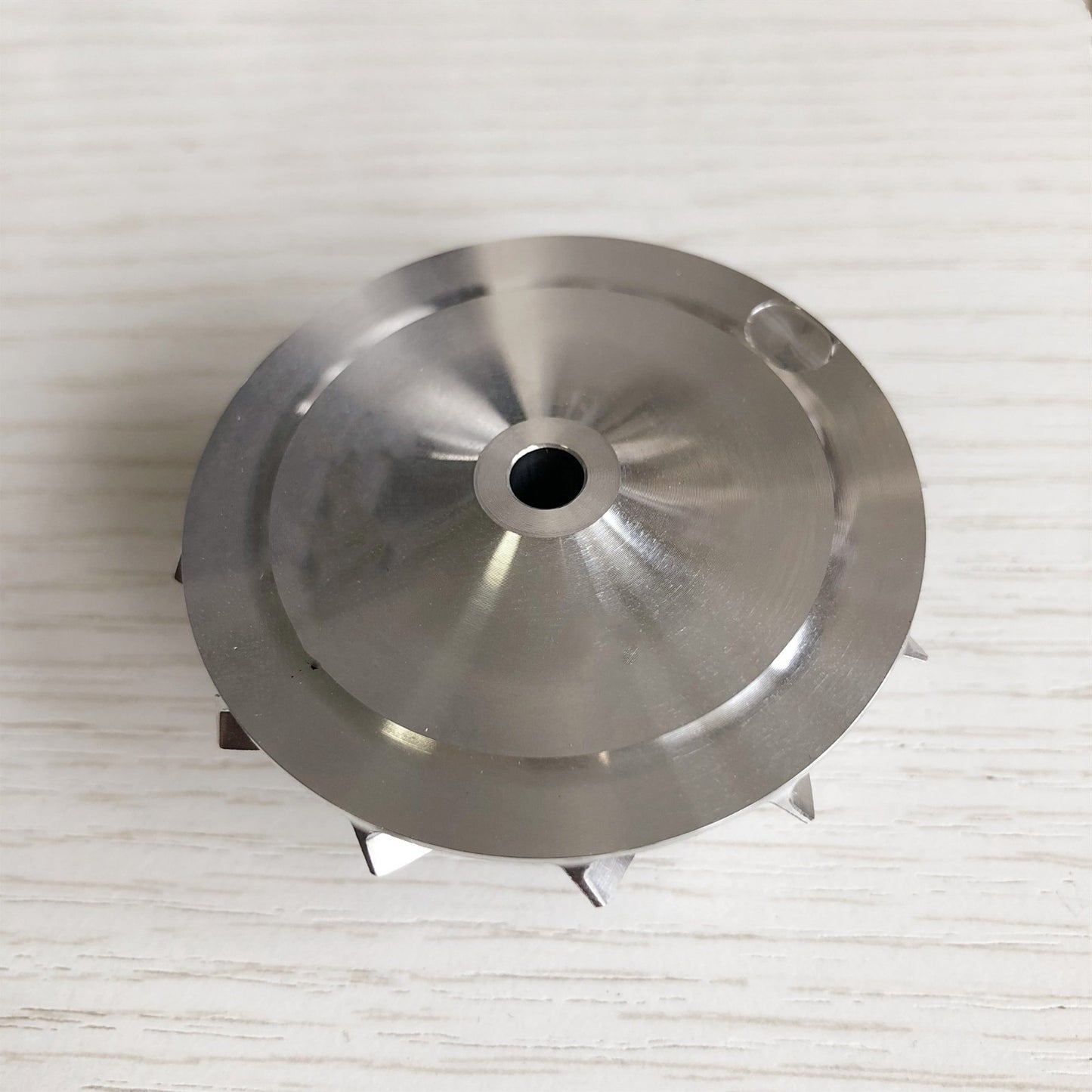CT10 36.02/50.96 mm 17291-0L020 6+6 Blade Turbine Billet Compressor Wheel