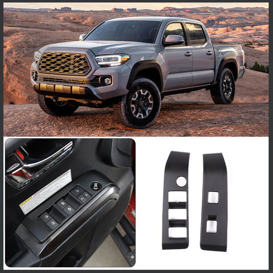 ABS Matte Black Rearview Mirror L-Trim Cap Protective Cover for Maverick 22-23- v