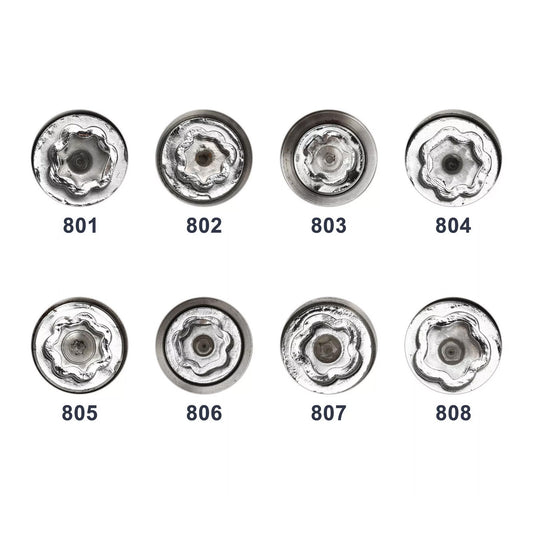1-piece wheel lock lug anti-theft screw and nut removal key socket suitable for Jeep 801-808 Q