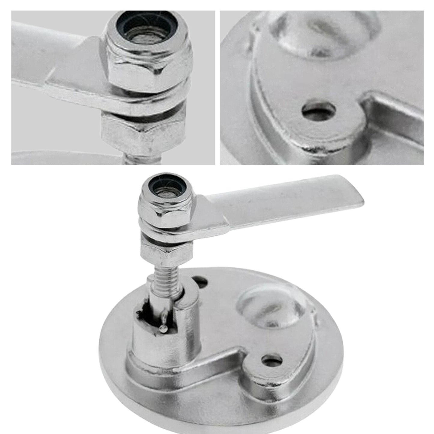 Boat 2 Stainless Steel Deck Hatch Door Lift Handle Lock Latch Marine Hardware4b
