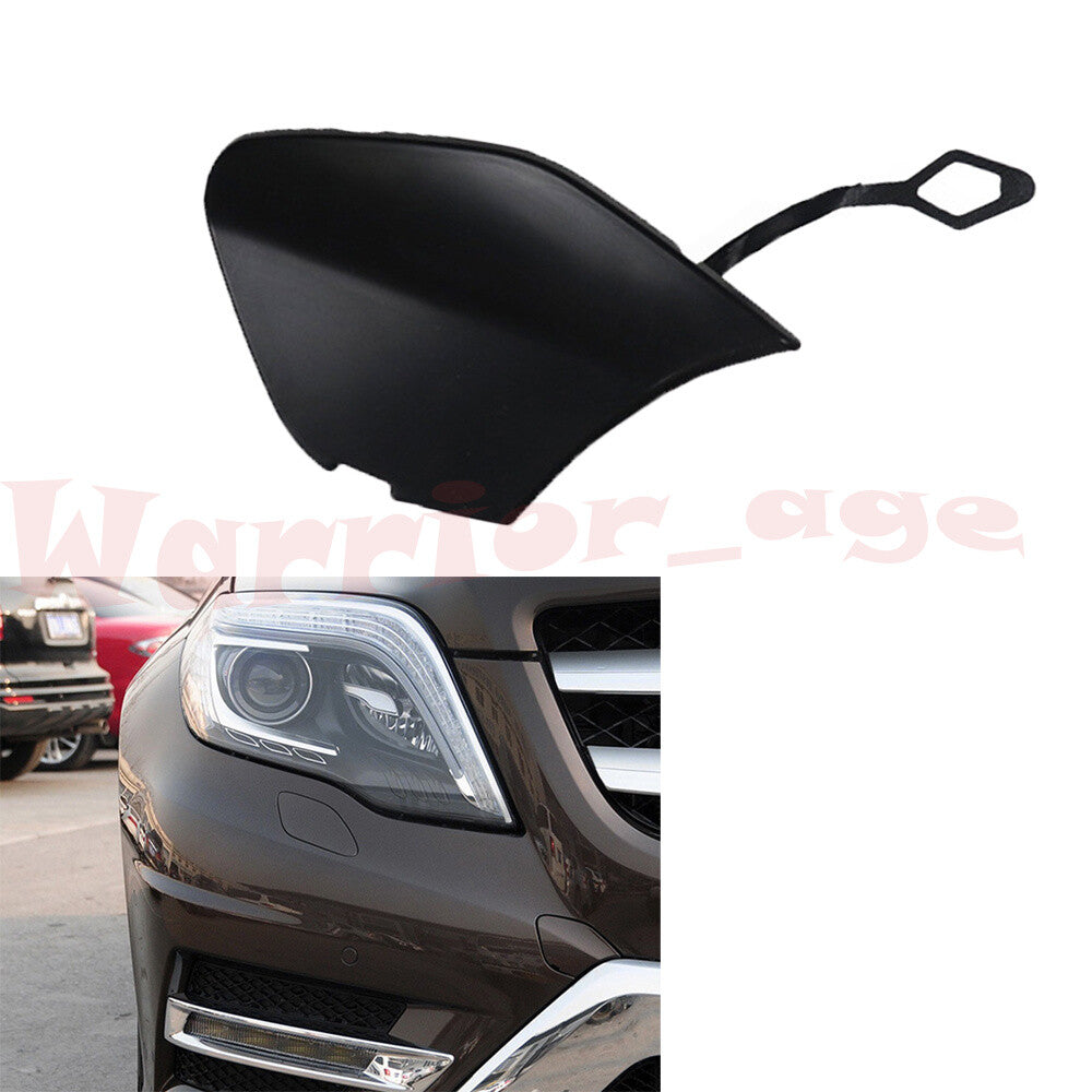 Front Bumper Tow Hook Eye Cover Unpainted For 2013-2015 for Mercedes GLK350 GLK250 Q