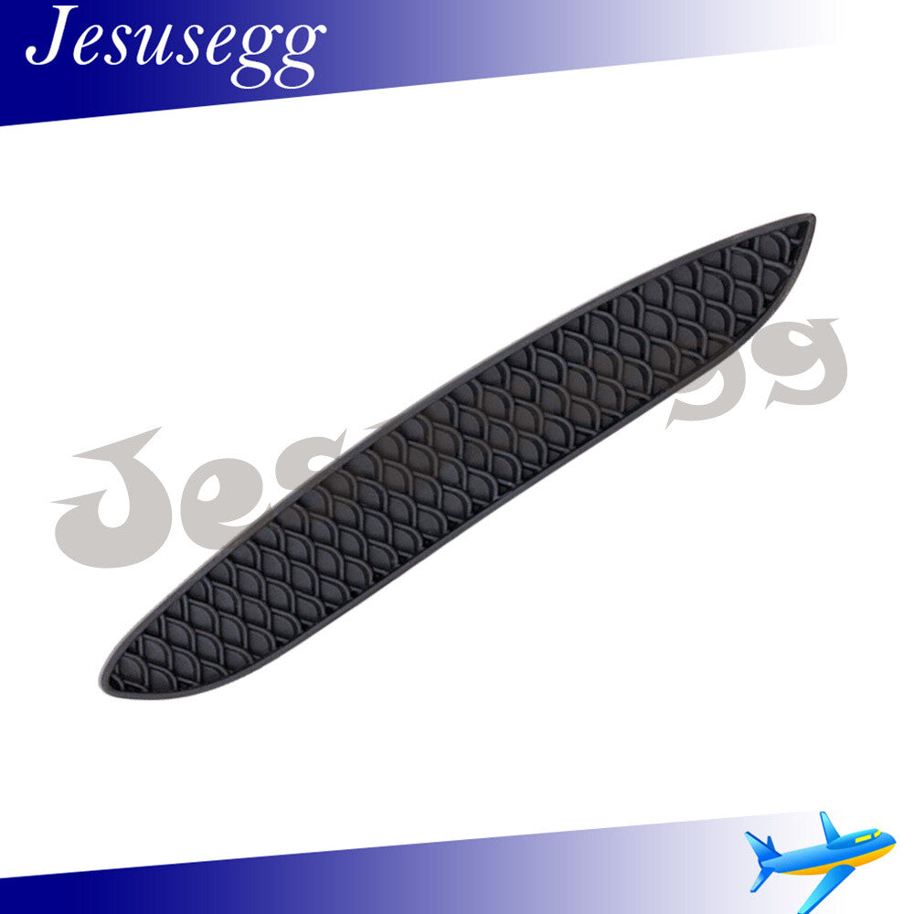Rear Left Bumper Grille Insert Trim Fit for Mercedes A-Class W177 Textured Black