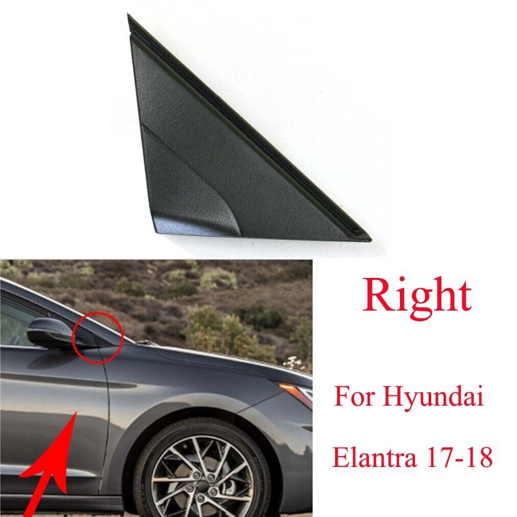 for Hyundai for Elantra 2017-2018 Right Side Rear View Mirror Corner Triangle Fender