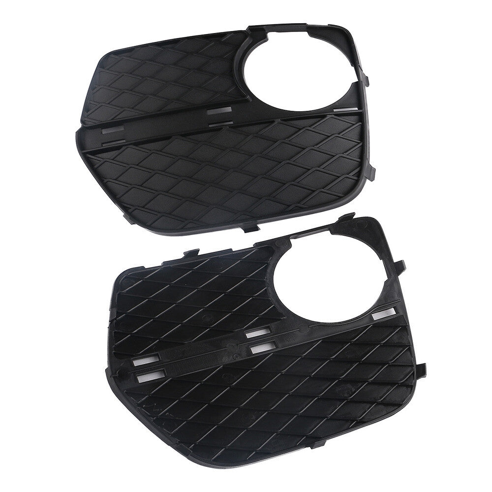 1 Pair Front Bumper Fog Light Closed Grid Grille Fits for BMW X6 E71 2012-2014 LHRH