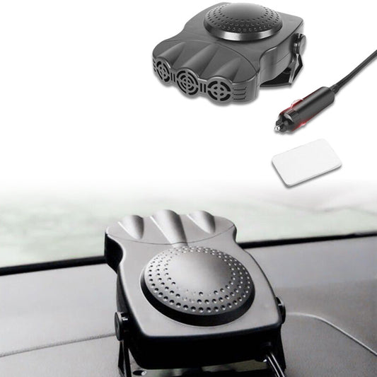 Portable Electric Car Heater Heating Fan12V 150W Defogger Defroster Demister Blk Q