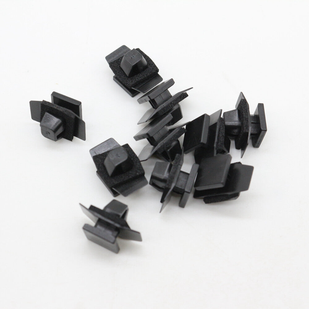 15-Piece Set of White Nylon Trunk Trim Panel Fixing Clips 51769148 for Fiat