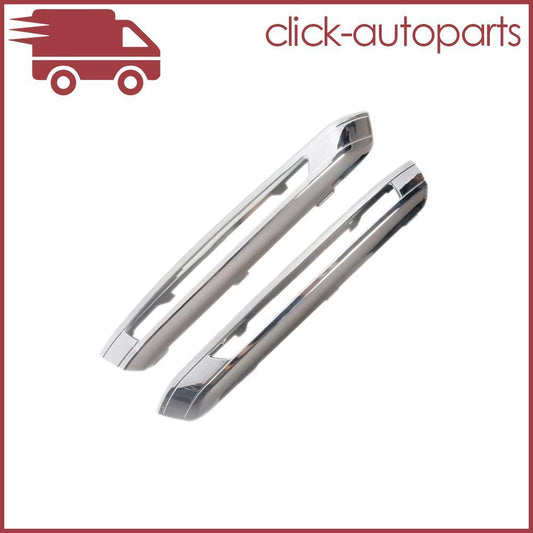 2x Front Left  Right Bumper Foglight Cover Chrome for Benz W164 GL-Class 10-12 Q