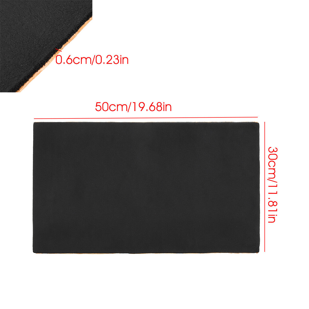 18x Sound Deadener Mat Car Floor Heat Shield Insulation Noise Reduce Accessories