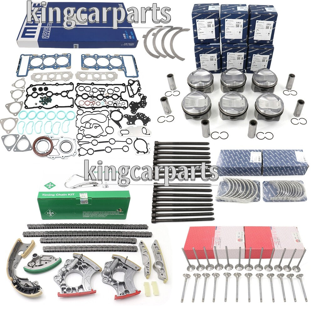 Equipment Manufacturer ( ) Engine Piston Gasket Overhaul and Rebuild Kit for A6, for A8 , Q5, Q7 3.0T