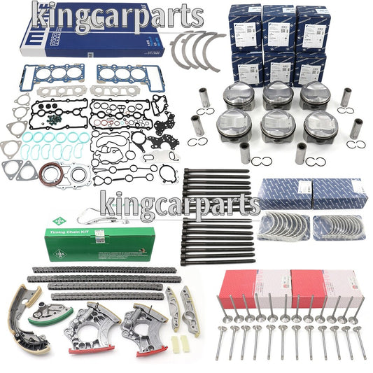Equipment Manufacturer ( ) Engine Piston Gasket Overhaul and Rebuild Kit for A6, for A8 , Q5, Q7 3.0T