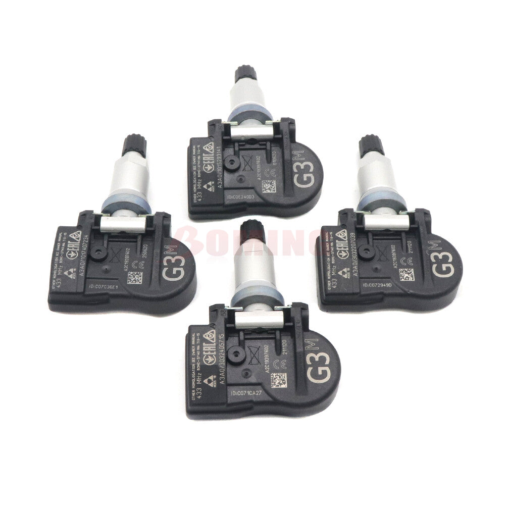 New 4-piece TPMS tire pressure monitoring sensor BBP3-37-140 for Mazda CX-9 MX-5 Miata