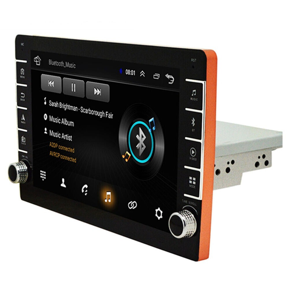 Android 8.1 Radio Car Stereo Touch Screen 1Din MP5-Player GPS WiFi BT/FM/Aux USB n