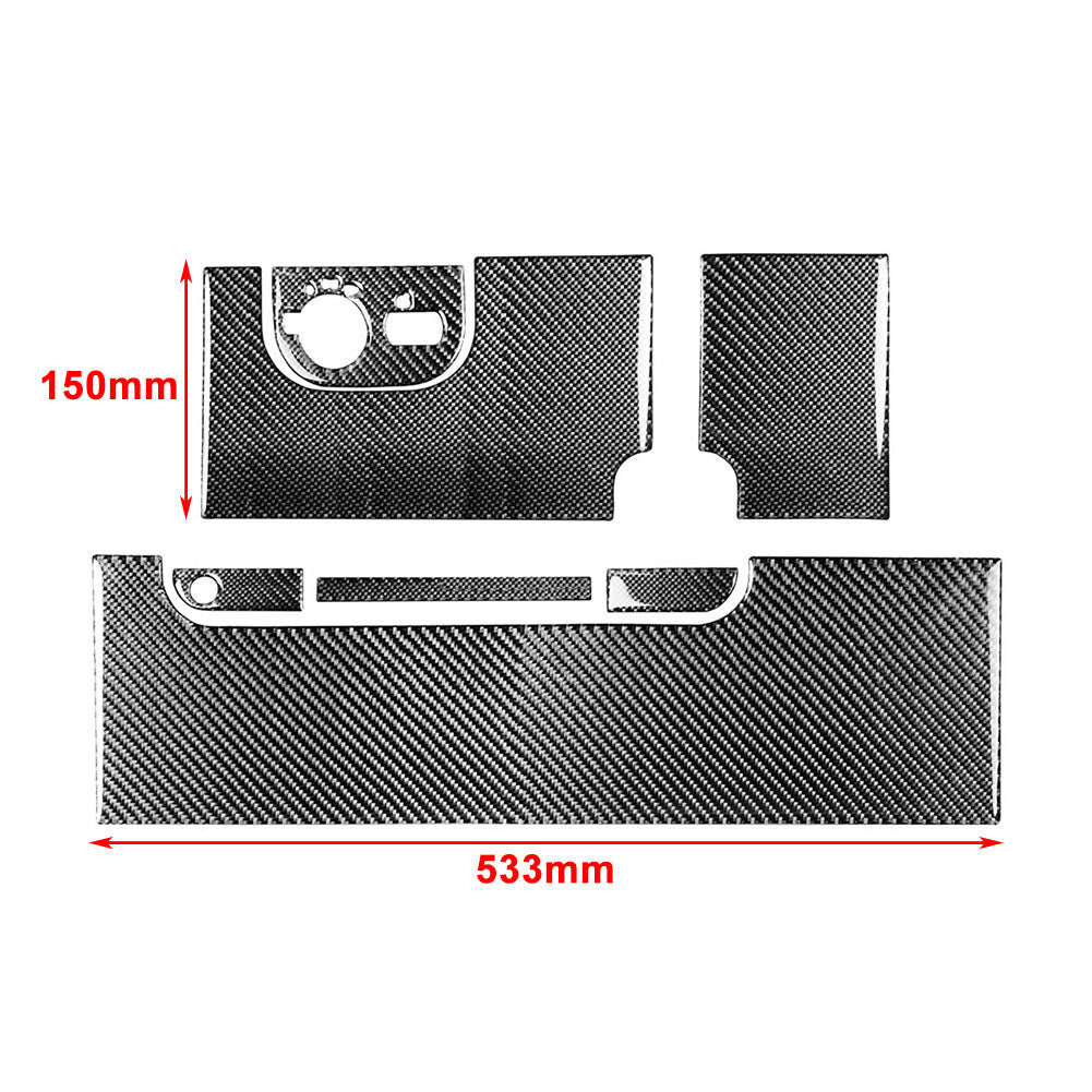 7Pcs LHD Interior Dashboard Panel Cover Trim for Audi TT 8N 2001-2006 02 04