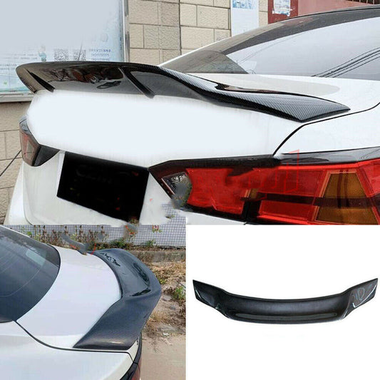 Real Carbon Fiber Rear Trunk Sport Spoiler Wing Lip for Nissan Altima 2019-2022