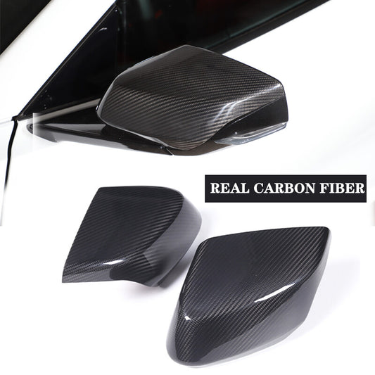 Carbon fiber side mirror caps for Corvette C8 Z51 Z06 2020 - 2023 U
