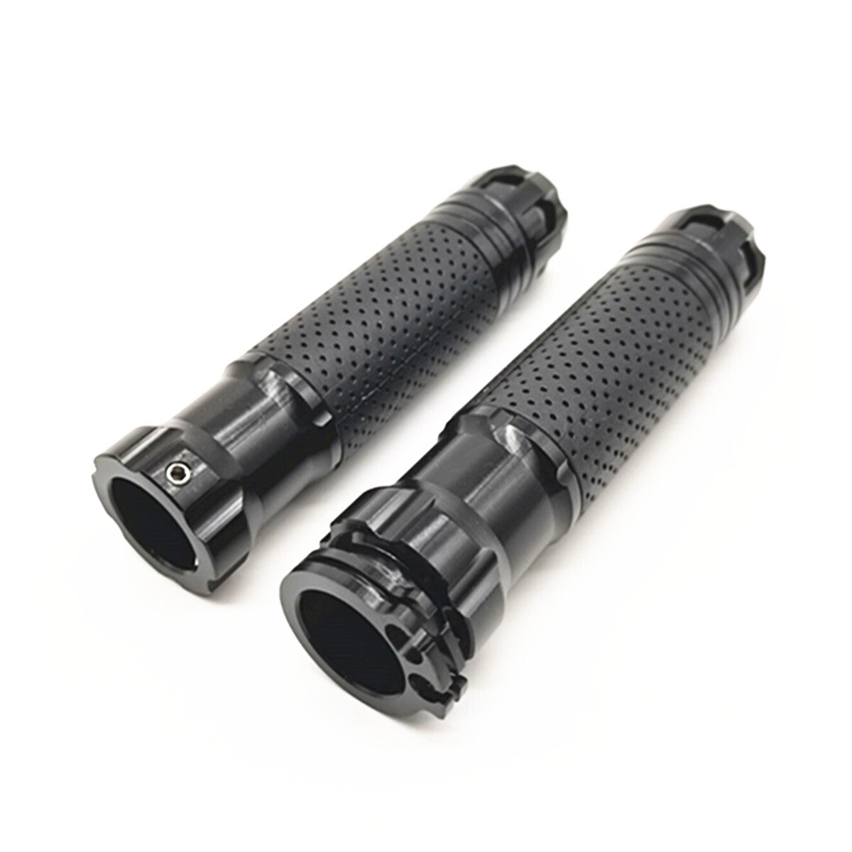 22mm Motorcycle Refit Throttle Grip Handle Aluminum Alloy Rotatable Handlebar