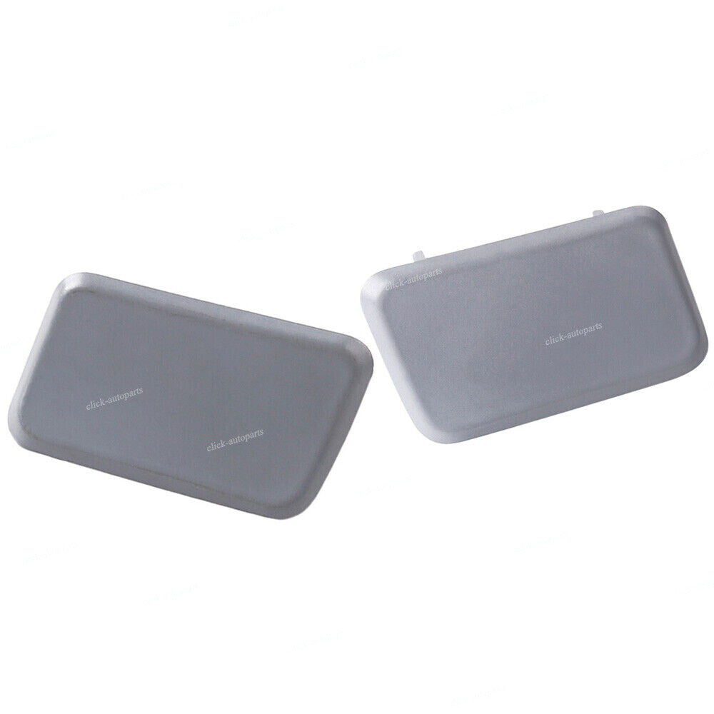 Pair Front Left  Right Headlight Washer Nozzle Covers Fits for BMW X3 E83 2004-2010 Q