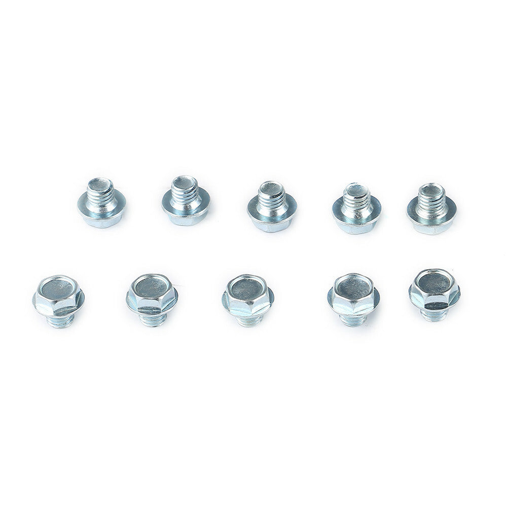 10Pcs Transmission Pan Drain Plug 90341-10011 for Toyota for 4Runner Sequoia Tacoma Q