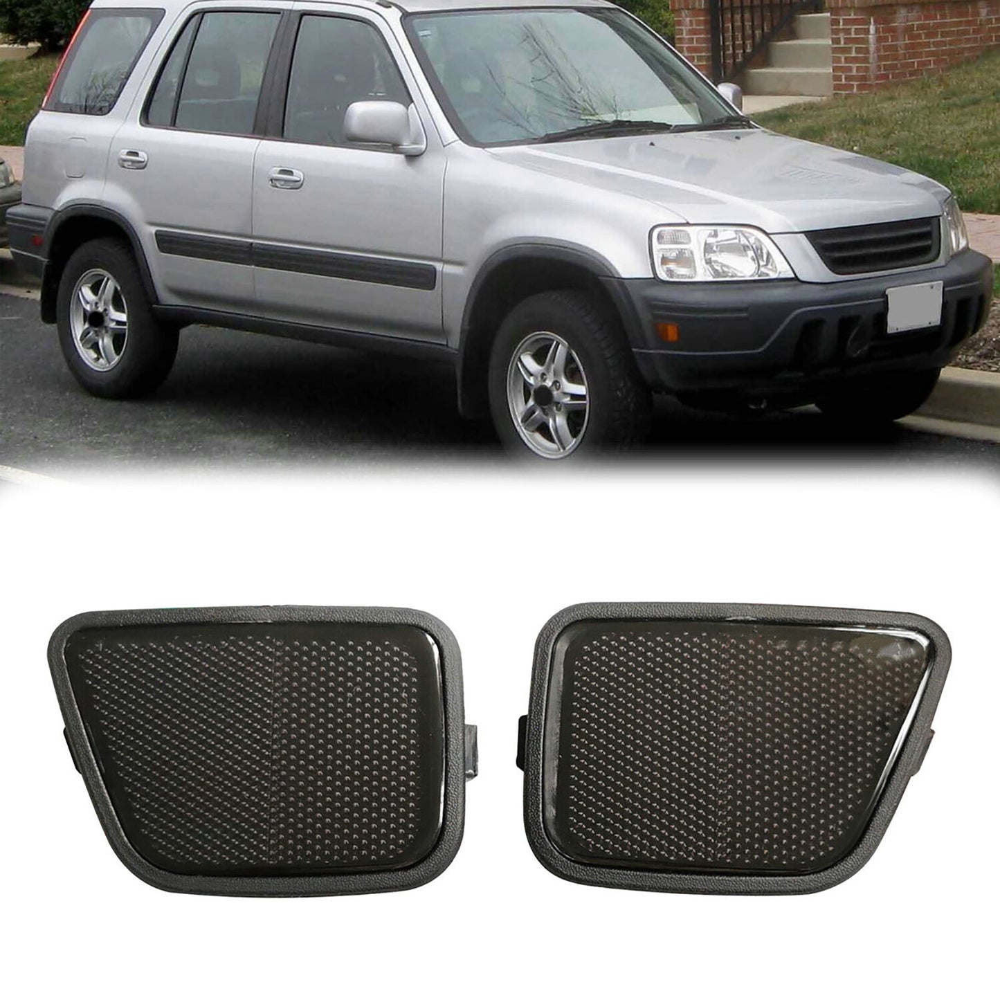 Smoke Front Bumper Fender Side Marker Reflector For 1997-2001 for Honda CR-V CRV NEW