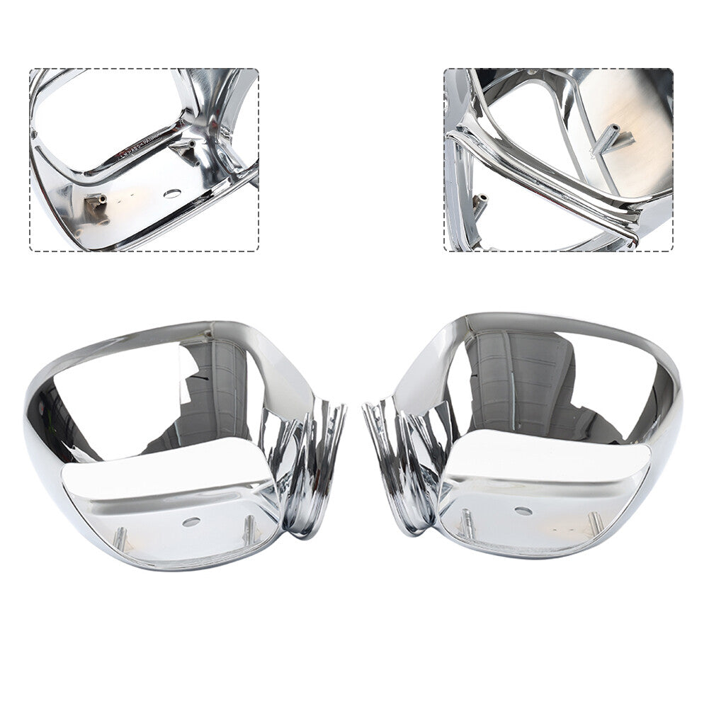 Rear View Side Mirror Housing Case Cover Fit for Honda GL1800 GOLDWING 2001-2011