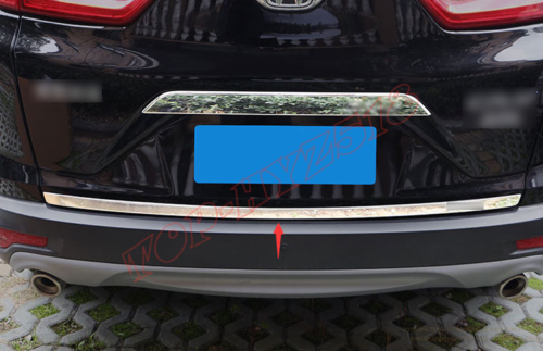for Honda CR-V CRV 2017-2022 Chrome Rear Door Trunk Tailgate Lid Trim Strip Car