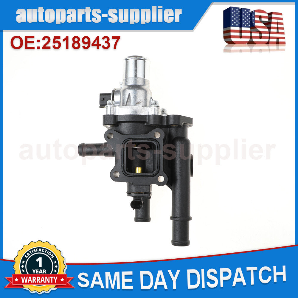 25189437 Coolant thermostat and housing for 2011-2017 for Chevrolet for Cruze Sonic Trax 1.4L 1.8L