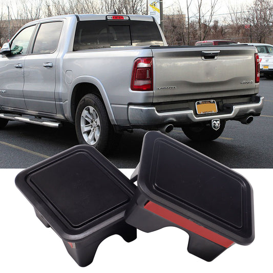2 Stake Pocket Covers Caps Rail Hole Plugs for Dodge for Ram 1500 2019+ Accessories Q