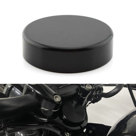 Black Upper Fork Stem Center Cover Fit for Harley Sportster 48 XL1200 1988-2012 2013