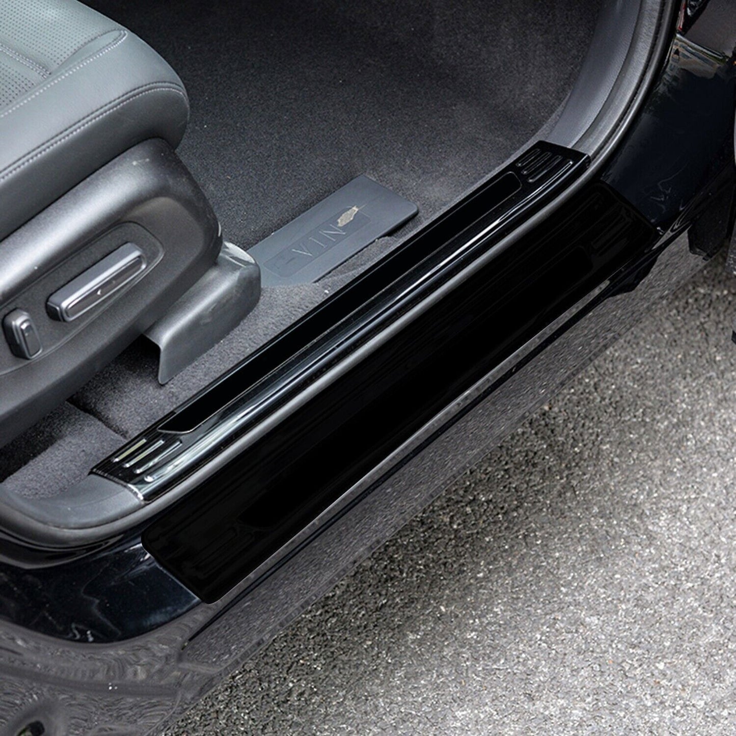for Honda CR-V CRV 2023-2024 Black Inner Door Guard Sill Plate Covers Protector