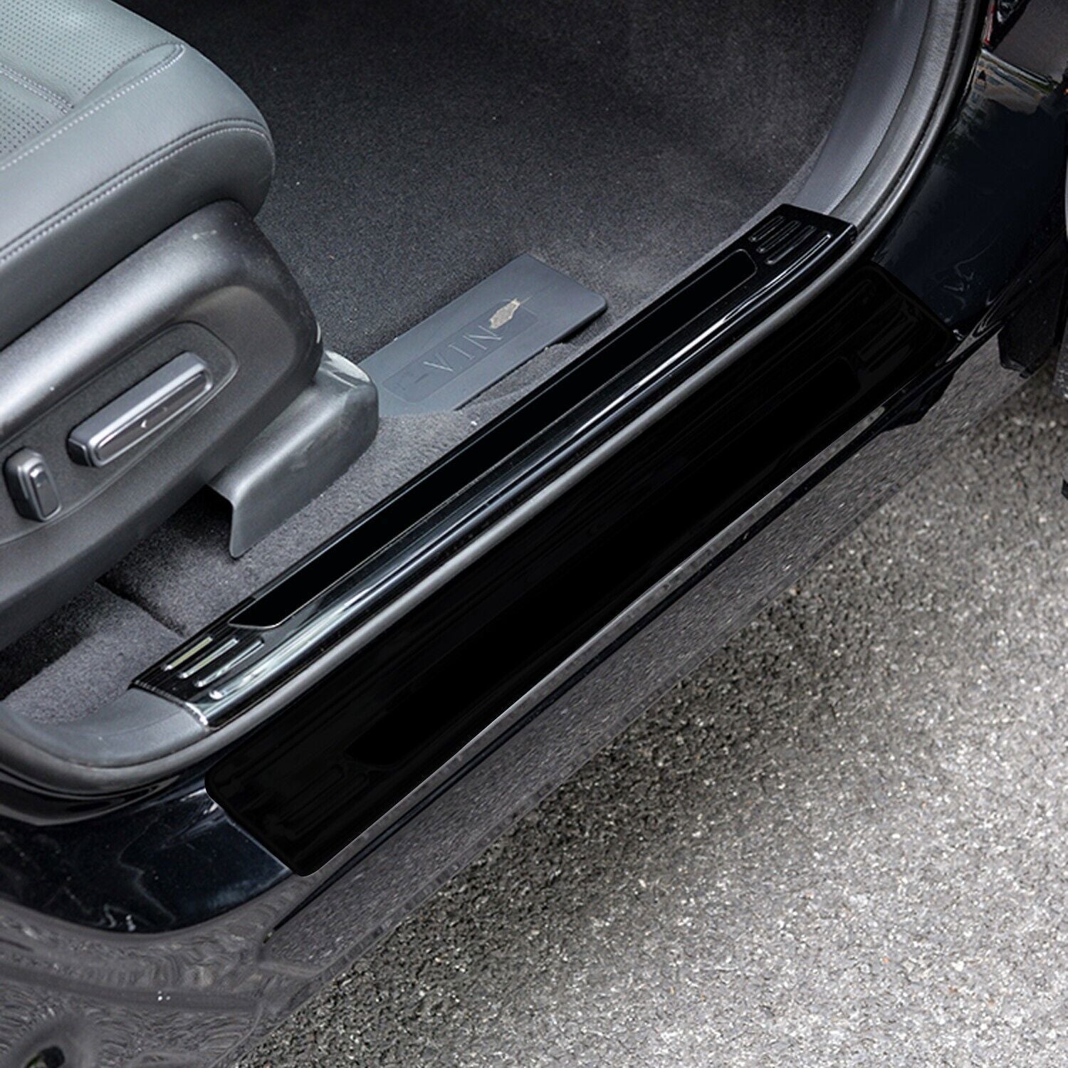 for Honda CR-V CRV 2023-2024 Black Inner Door Guard Sill Plate Covers Protector