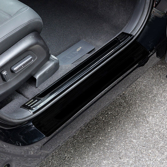 for Honda CR-V CRV 2023-2024 Black Inner Door Guard Sill Plate Covers Protector
