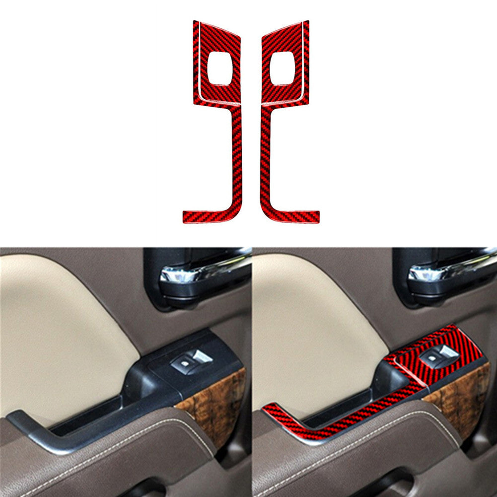 Red Storage Box Trim Cover Decoration For CLA 2014-2018/GLA 15-18 v