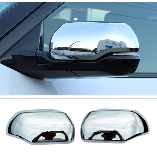 Chrome Rear View Side Door Mirror Cover Trims ABS for Toyota Tundra 2022 2023